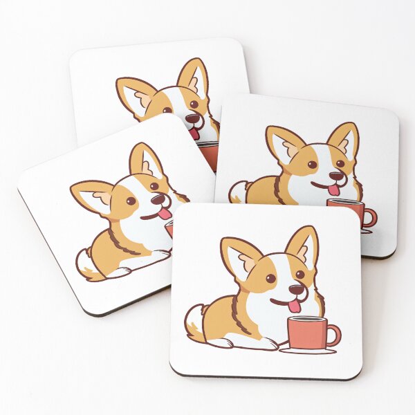 Item preview, Caffeine Corgis designed and sold by Jake-Blakeley.