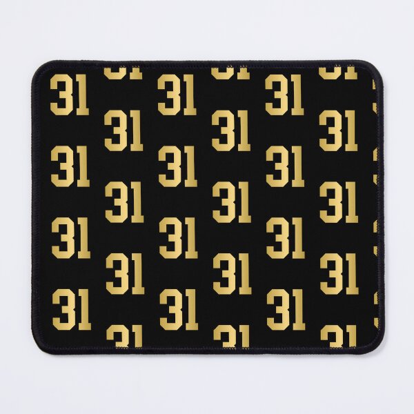 Item preview, Golden Number 31 - Sports Numbers designed and sold by NECHSTORE.