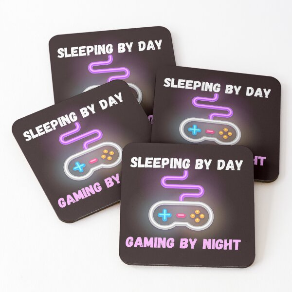 Item preview, Sleeping by Day Gaming by Night  designed and sold by Mystichaze.