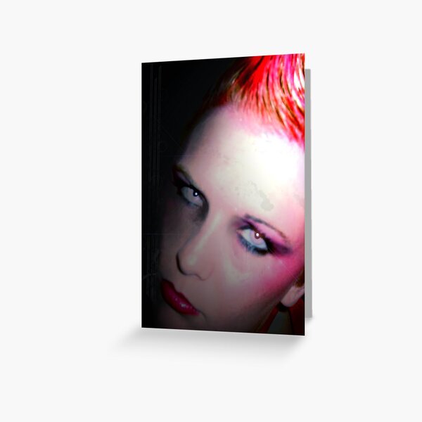 Mz Azure of the Brujah Greeting Card