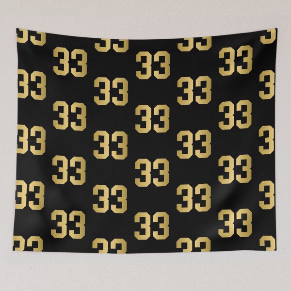 Item preview, Golden Number 33 - Sports Numbers  designed and sold by NECHSTORE.