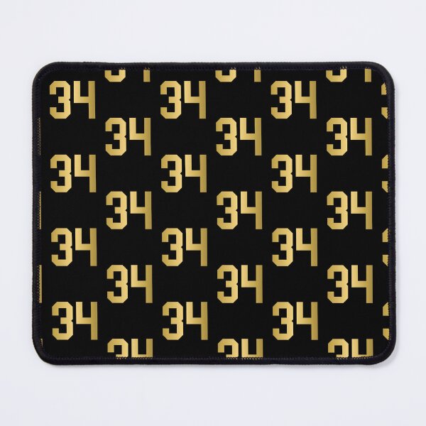 Item preview, Golden Number 34 - Sports Numbers  designed and sold by NECHSTORE.