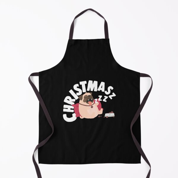 Item preview, funny sleepy pug christmas designed and sold by illustrationow.