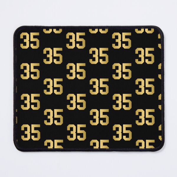 Item preview, Golden Number 35 - Sports Numbers  designed and sold by NECHSTORE.