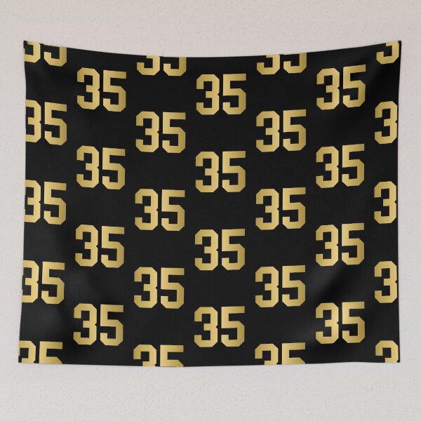 Item preview, Golden Number 35 - Sports Numbers  designed and sold by NECHSTORE.