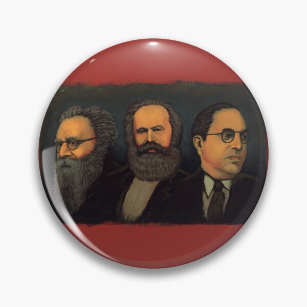 Item preview, Karl Marx Ambedkar Periyar - Painting designed and sold by Davidevilboy.