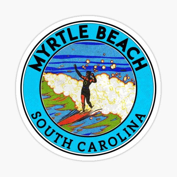 Myrtle Beach South Carolina Sticker