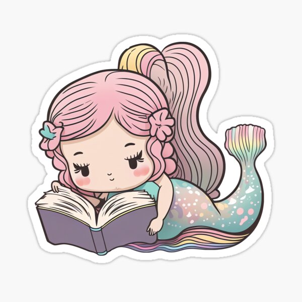 Mermaid Fantasy Sticker Sheet – ikigaipapir
