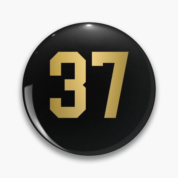 Item preview, Golden Number 37 - Sports Numbers  designed and sold by NECHSTORE.