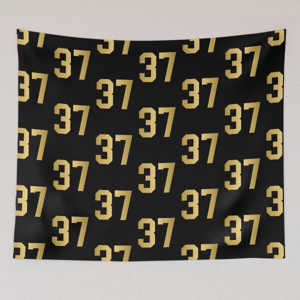 Item preview, Golden Number 37 - Sports Numbers  designed and sold by NECHSTORE.