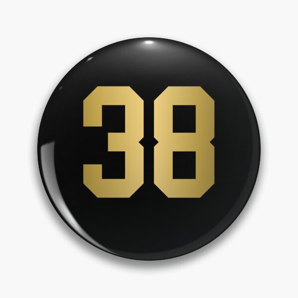 Item preview, Golden Number 38 - Sports Numbers  designed and sold by NECHSTORE.