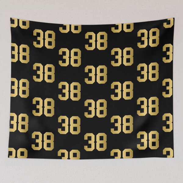 Item preview, Golden Number 38 - Sports Numbers  designed and sold by NECHSTORE.