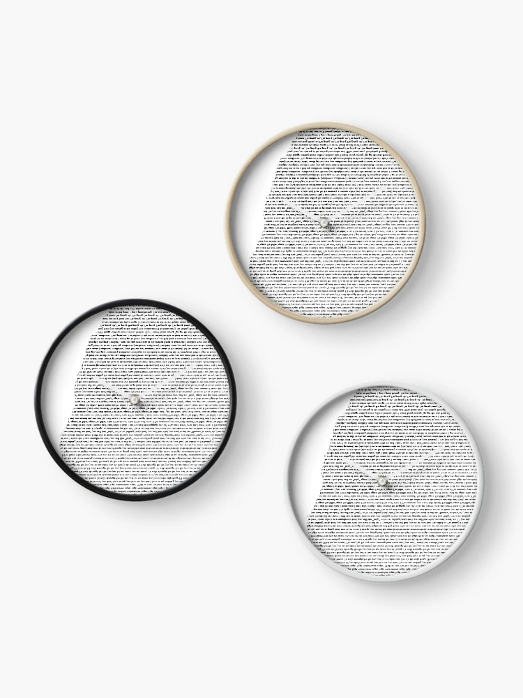 Thumbnail 3 of 4, Clock, Entire Shrek Script designed and sold by Nice En.