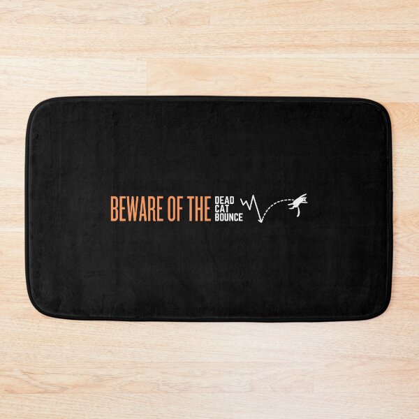 Item preview, Dead cat bounce on black designed and sold by Justsweetdesign.