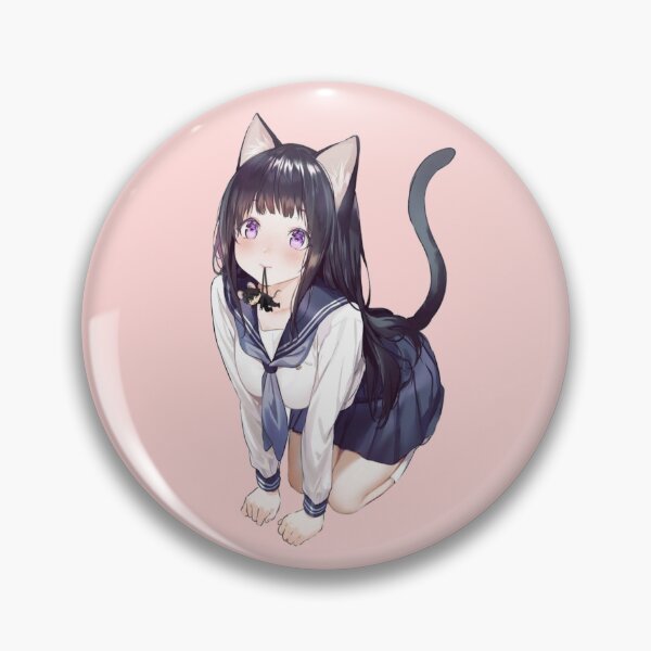 Item preview, Cute cat girl  designed and sold by Dido-shop-art ⭐⭐⭐⭐⭐.