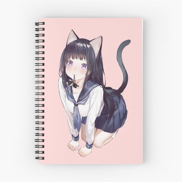 Item preview, Cute cat girl  designed and sold by Dido-shop-art ⭐⭐⭐⭐⭐.
