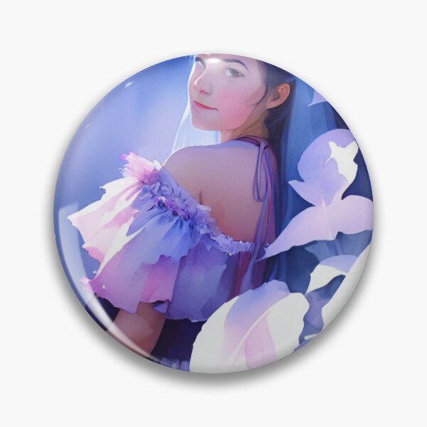 Item preview, Purple Garden Watercolor  designed and sold by Nicesiri.