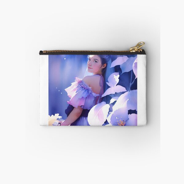 Item preview, Purple Garden Watercolor  designed and sold by Nicesiri.