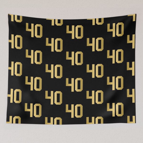 Item preview, Golden Number 40 - Sports Numbers  designed and sold by NECHSTORE.