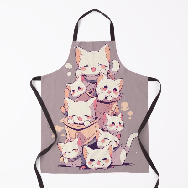 Artikelvorschau, Netter Stapel Katzen - Kawaii - Anime entworfen und verkauft von NianderQuinn.