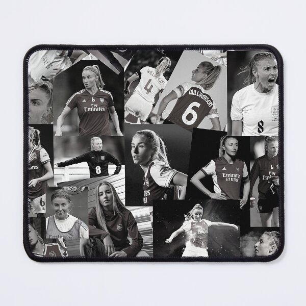 Item preview, Leah Williamson Black and White Aesthetic Collage Art designed and sold by CollageHeaven.