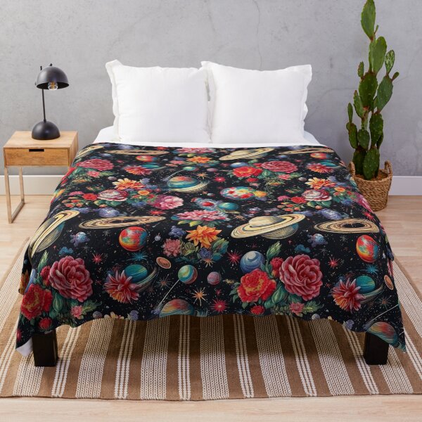 Item preview, Galactic Floral Universe Pattern designed and sold by BeTheWorld.