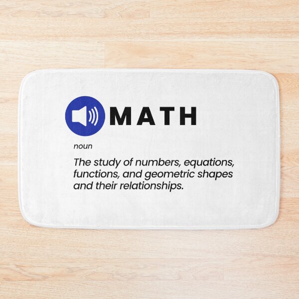 Item preview, Math - The study of numbers, equations, functions, and geometric shapes and their relationships designed and sold by MathVerge.