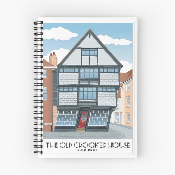 Item preview, Crooked House, Canterbury designed and sold by CanterburyArt.