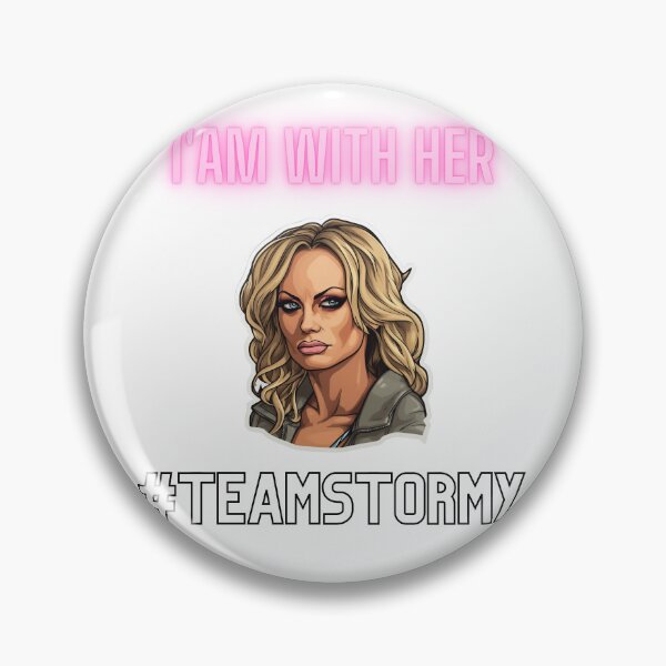 Item preview, I'am with her #teamstormy designed and sold by CherryBlueberry.