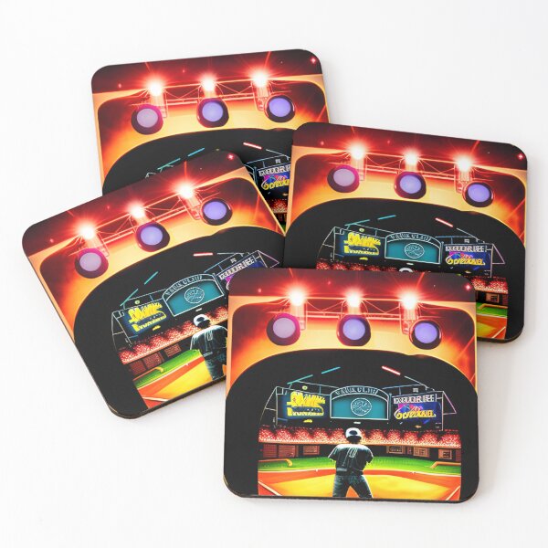 Item preview, Basball Retro Vibe With Neon Lights designed and sold by EngineerCreates.