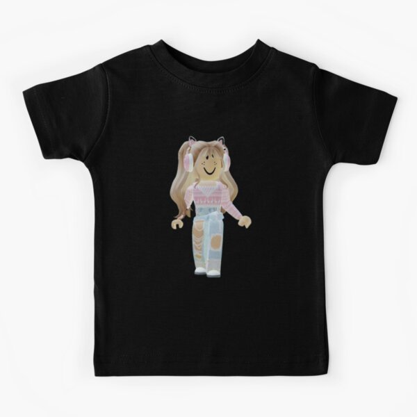 Aesthetic Roblox Girl Kids T-Shirts for Sale | Redbubble