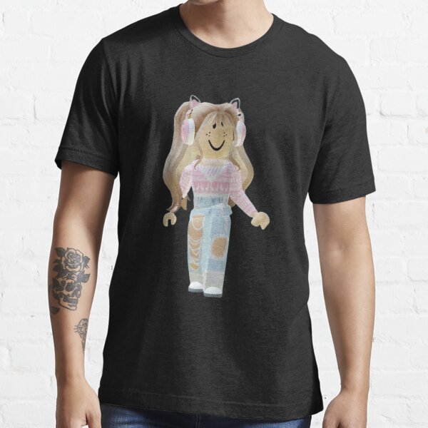 Beauty Aesthetic Roblox Girl  Essential T-Shirt for Sale by Yourvaluesshop