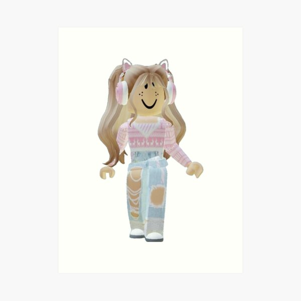 Roblox Avatar Girl Canvas Prints for Sale