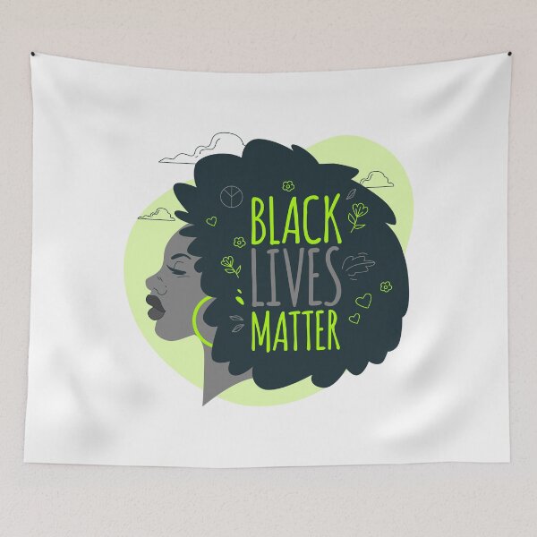 Item preview, Black Lives Matter Woman designed and sold by SeedsplashMerch.