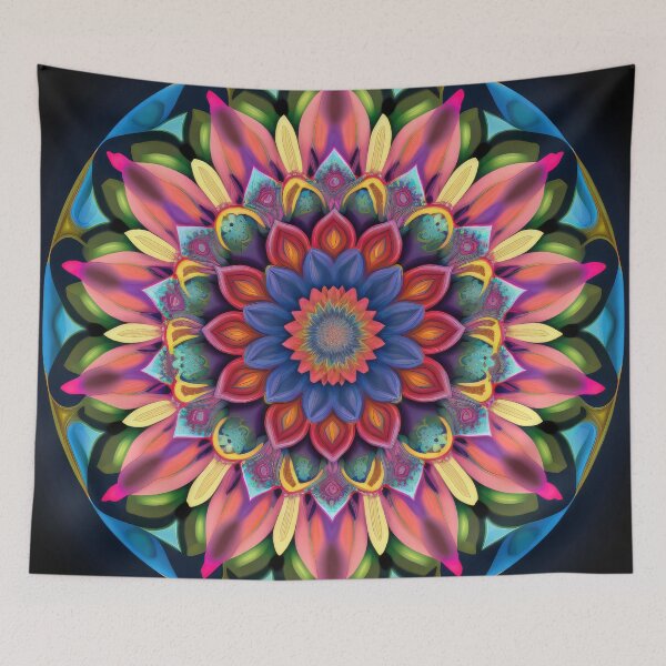 Artikelvorschau, Kaleidoscopic Mandala entworfen und verkauft von SeedDesign.