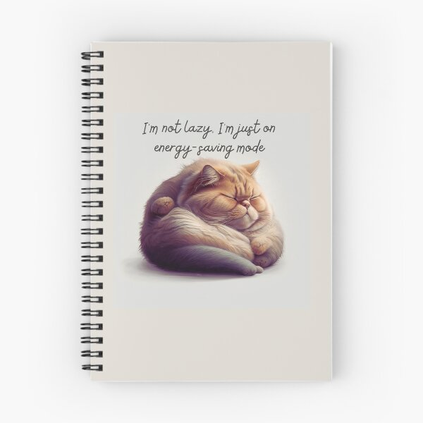 Item preview, I'm not lazy cat image designed and sold by wordartistry.