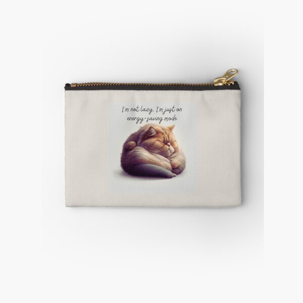 Item preview, I'm not lazy cat image designed and sold by wordartistry.