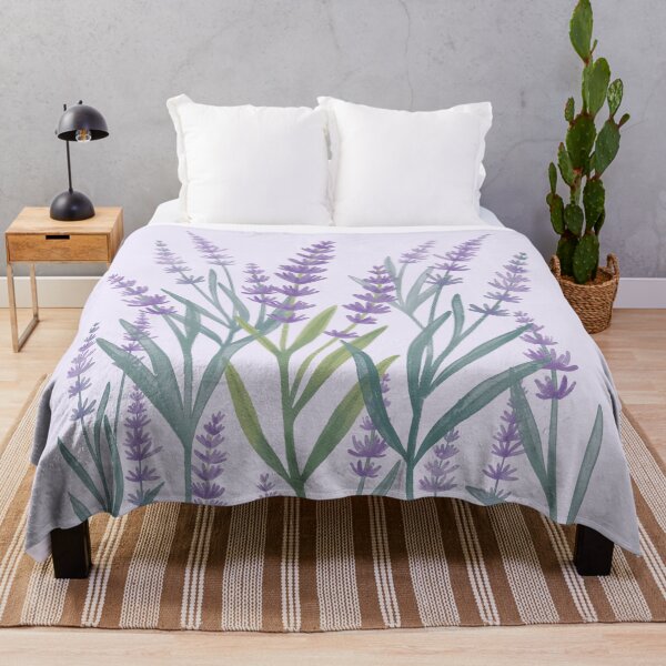 Item preview, Flower Market Paris Purple Lavender designed and sold by Nature Hues.