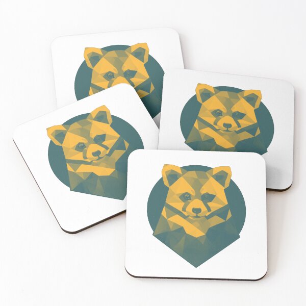 Item preview, Cute Polygonal Red Panda designed and sold by PVSKI.
