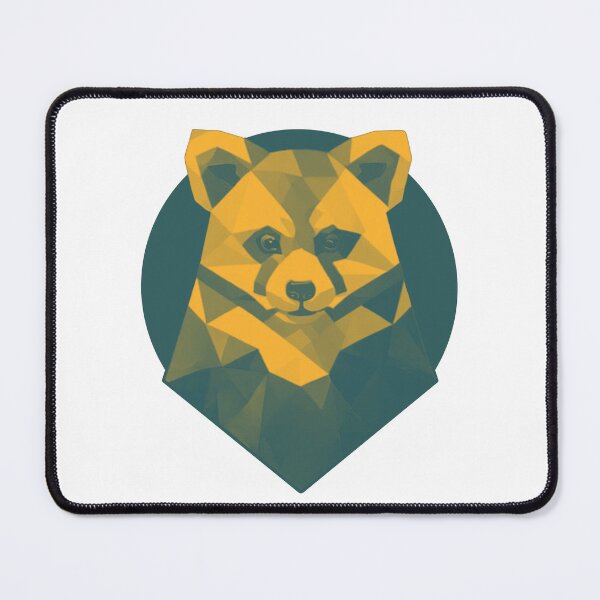Item preview, Cute Polygonal Red Panda designed and sold by PVSKI.