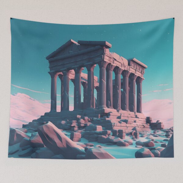 Item preview, Greek Temple Ruins designed and sold by LegalGato.