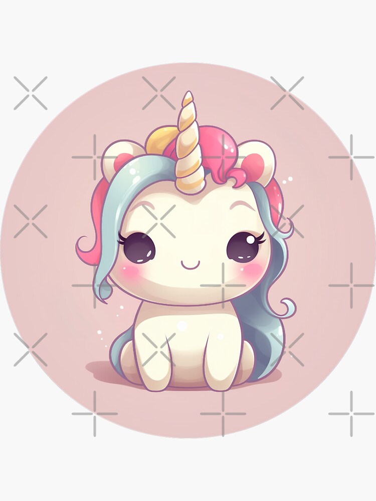 Premium Vector | Cute unicorn baby drawing vector