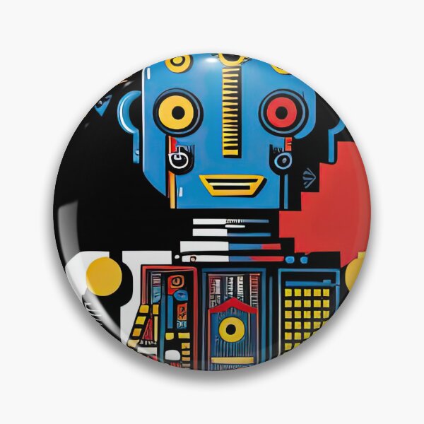 Artikelvorschau, Roboterkunst entworfen und verkauft von Headbuum.
