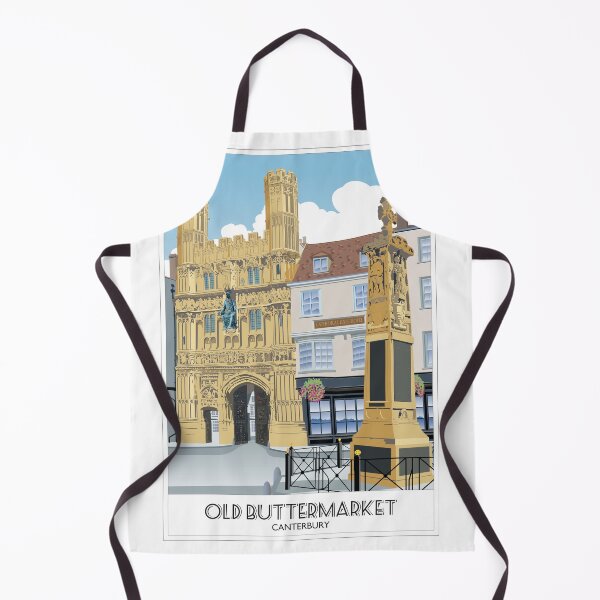 Item preview, The Old Buttermarket, Canterbury (portrait) designed and sold by CanterburyArt.