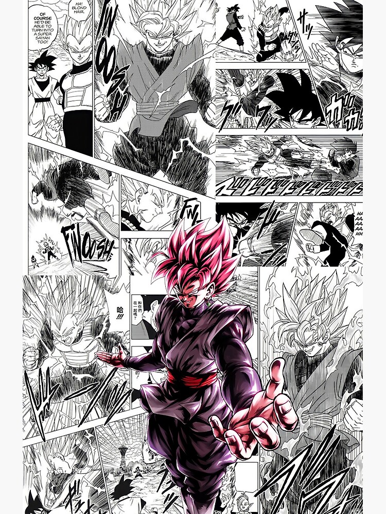 Disover Goku Black Premium Matte Vertical Poster