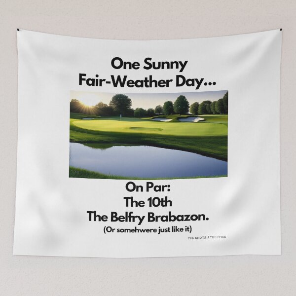 Item preview, On Par The 10th The Belfry Brabazon Black Text designed and sold by TWMBDesigns.