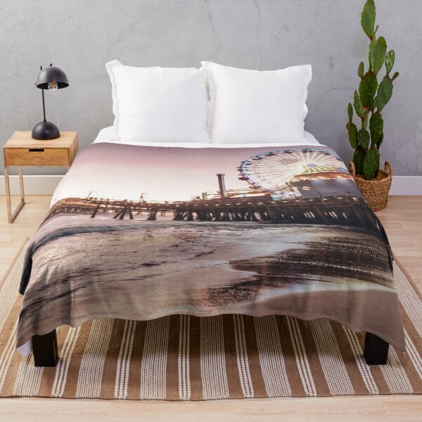 Item preview, santa monica pier at dusk designed and sold by franckreporter.
