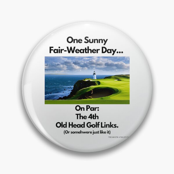 Item preview, On Par The 4th Old Head Golf Links Black Text designed and sold by TWMBDesigns.