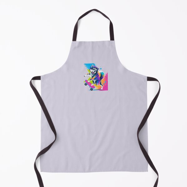 Item preview, Husky skateboarding designed and sold by SMALL BEAR ART.