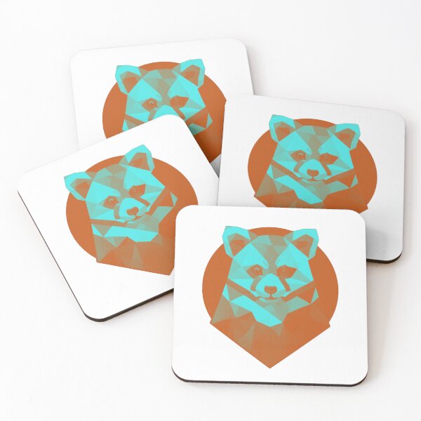 Item preview, Cute Polygonal Red Panda designed and sold by PVSKI.